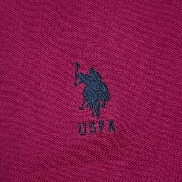 🔴 U.S. Polo Assn. 🏇 Classic Red Polo Shirt – M - Picture 4 of 5